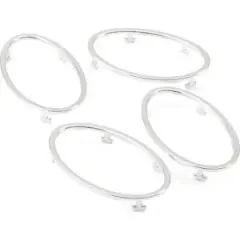 Krom Kalorifer Izgara Çerçevesi (Üfleyici) Focus 4 Adet Takım