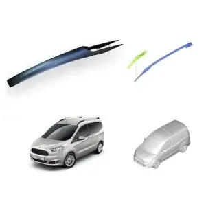 Tavan Çıta Başlık Plastiği Courier Sol