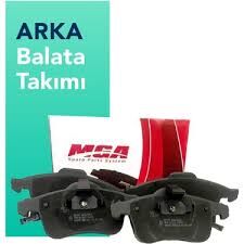 Arka Fren Balatası Connect Diskli